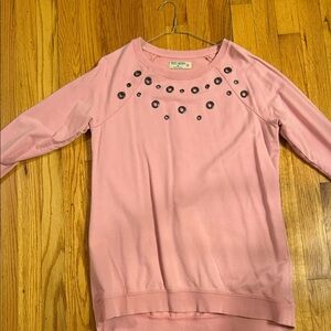 Pink Studded Sweatshirt. Slightly Used, size medium.